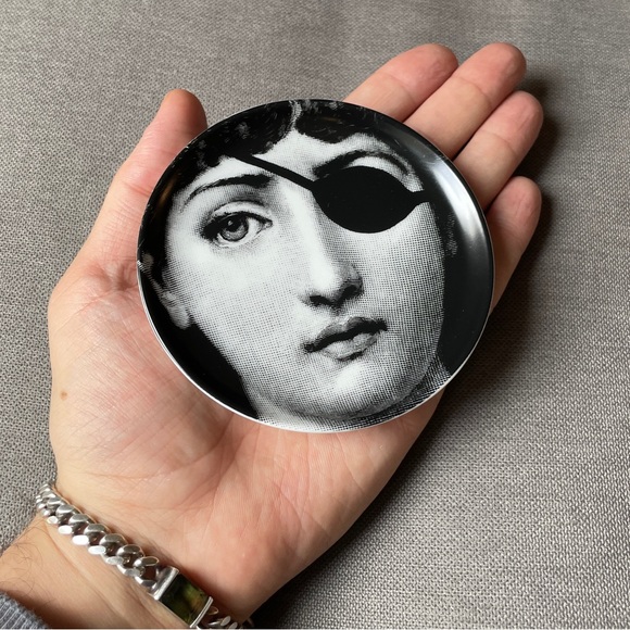 FORNASETTI Coaster/Petite No. 8 Dish NWT - Picture 2 of 5
